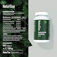 NaturElan Magnesium Komplex 400mg 180 Kapseln — Bild 7