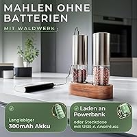 WALDWERK Elektrische Salz- und Pfeffermühle — Bild 6