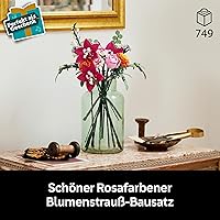LEGO Botanicals Schöner Rosafarbener Blumenstrauß 10342 — Bild 2