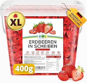 EWL Naturprodukte Erdbeeren gefriergetrocknet 400g Test & Bewertung