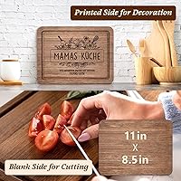 Juratar LIH499 Walnussholz-Schneidebrett 28x21,5 cm — Bild 8