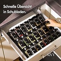 KIVY Gewürzgläser-Set 24er 120ml — Bild 4