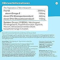 Nutravita Omega 3 Fischöl 2000mg 240 Kapseln — Bild 5