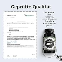 Feel Natural Zink Bisglycinat 25mg – 365 Tabletten — Bild 5