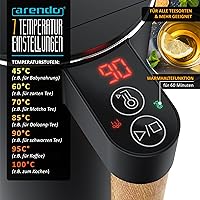 Arendo Wood Style Wasserkocher 1,5 L — Bild 3