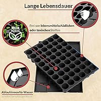 Quickpot Anzuchtplatte 54er Set mit Untersetzer — Bild 3