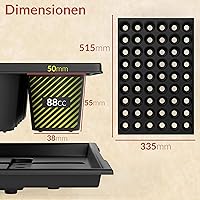 Quickpot Anzuchtplatte 54er Set mit Untersetzer — Bild 2