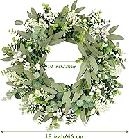 Colorspec Eukalyptus-Kranz 46 cm — Bild 2