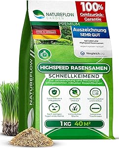 Natureflow Rasensamen schnellkeimend 1 kg Test & Bewertung