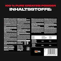 Body Attack Creatin Monohydrat 500 g — Bild 3