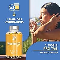 HN Vitamin D3 + K2 5000 IE 365 Kapseln — Bild 6