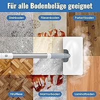 FEPPO Dampfreiniger 2-in-1 (Modell 19DE-FP-Mops-WH01) — Bild 5