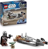 LEGO Star Wars 75436 Mandalorianer & Grogu Speeder Bike — Bild 1