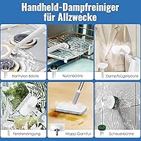 FEPPO Dampfreiniger 2-in-1 (Modell 19DE-FP-Mops-WH01) — Bild 6