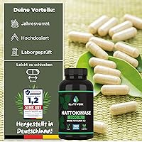 Blattwerk360 Nattokinase 2000 FU 365 Kapseln — Bild 2