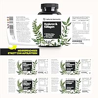 natural elements Hyaluronsäure Kollagen Komplex 180 Kapseln — Bild 6