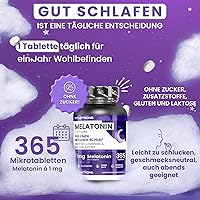 Vitastrong Melatonin Komplex 365 Tabletten — Bild 2