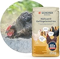 Schicker Mineral Hüfisan Geflügeleinstreu 25 kg — Bild 1
