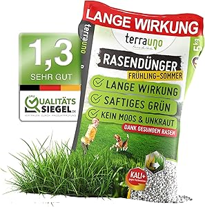 TerraUno Rasendünger Frühjahr/Sommer 20 kg Test & Bewertung
