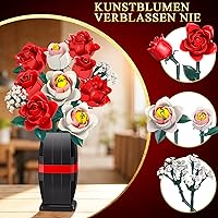 Ophy Rosenstrauß Bausatz mit Vase (772 Teile) — Bild 4