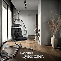 tectake Hängesessel mit Gestell 160 kg — Bild 9