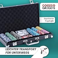 GOODS+GADGETS Profi Pokerset 300 Chips — Bild 4
