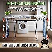 BigDean Wäscheständer XXL 20m — Bild 2