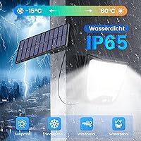 spqment CD-TYN-002 Solar-Wandleuchte 288 LED — Bild 6