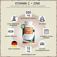 ProFuel Vitamin C + Zink 365 Tabs — Bild 2