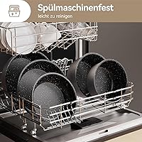 Alajivo ALA9702L-DE Topf- und Pfannenset 17-teilig — Bild 6