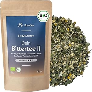 BonaTea BIO Bittertee Mittel 100g Test & Bewertung
