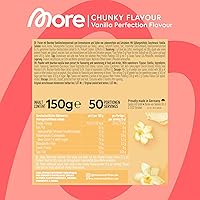 MORE NUTRITION Chunky Flavour Vanilla Perfection 150 g — Bild 4
