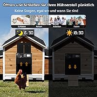 MASTERFUN JSM9BK Automatische Hühnerklappe — Bild 3