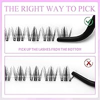 VEYESBEAUTY Wimperncluster Manga 8-18mm — Bild 6
