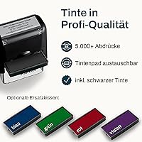 markivo V002 Personalisierter Stempel 38x14mm — Bild 6