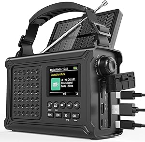 Roxicosly ROX-DE-CR1030DAB Kurbelradio 12000 mAh Test & Bewertung