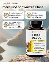 plantomol Maca Kapseln hochdosiert 180 Stück — Bild 8