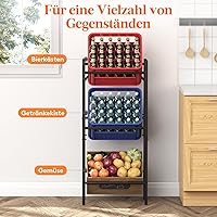 Lifewit Getränkekistenregal 3 Kisten — Bild 5