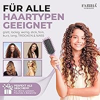 Fabiha Lockenbürste mit Wildschweinborsten — Bild 4