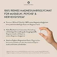 Sunday Natural Magnesium Bisglycinat Premium 240 Kapseln — Bild 4