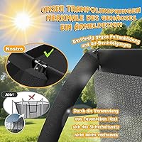 Devoko Gartentrampolin 228 cm — Bild 9