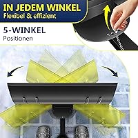 Masko Schneeschieber mit Rädern 74 cm — Bild 5