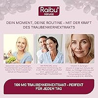 RAIBU OPC Traubenkernextrakt 180 Kapseln — Bild 2
