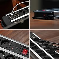 UCOMEN Steckdosenleiste 10-fach mit USB-C 20W — Bild 7
