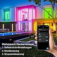 KingMile LED Deckenleuchte 24W RGB Smart — Bild 5