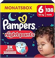 Pampers Night Pants Größe 6 (138 Stück) — Bild 1
