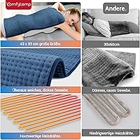 Comfytemp XXL-Heizkissen 83x43cm — Bild 7