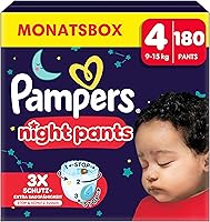 Pampers Night Pants Größe 4 (180 Stück) — Bild 1