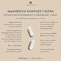 Sunday Natural Magnesium Komplex 240 Kapseln — Bild 2