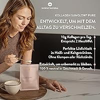 Sunday Natural SunGlow Pure Kollagen Pulver 452g — Bild 3